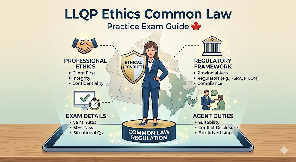 LLQP Ethics and Professional Practice (Common Law) Practice Exam Banner