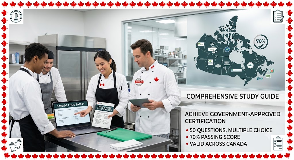 Canada Food Safety Certification Practice Exam Banner