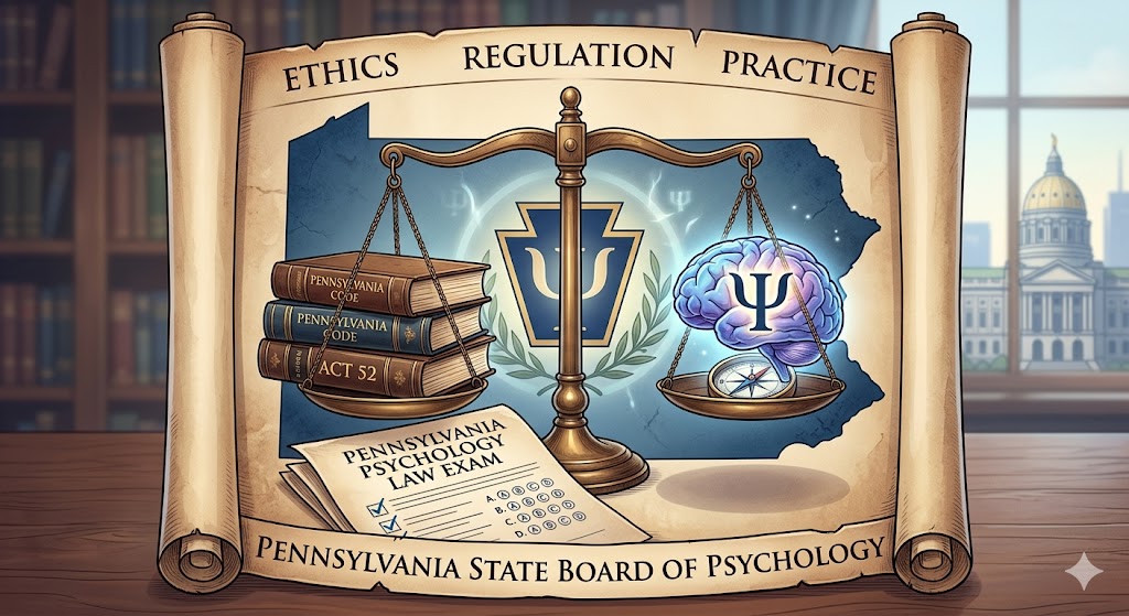 Pennsylvania Psychology Law Practice Exam Banner