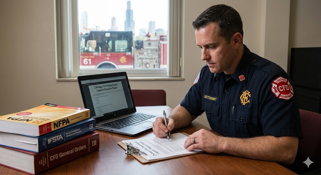 Chicago Fire Department Captain Practice Exam Banner