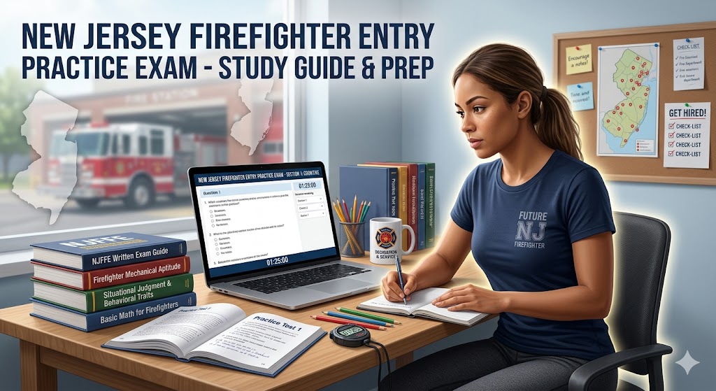 New Jersey Gun Laws & Firearms Safety Practice Exam Banner