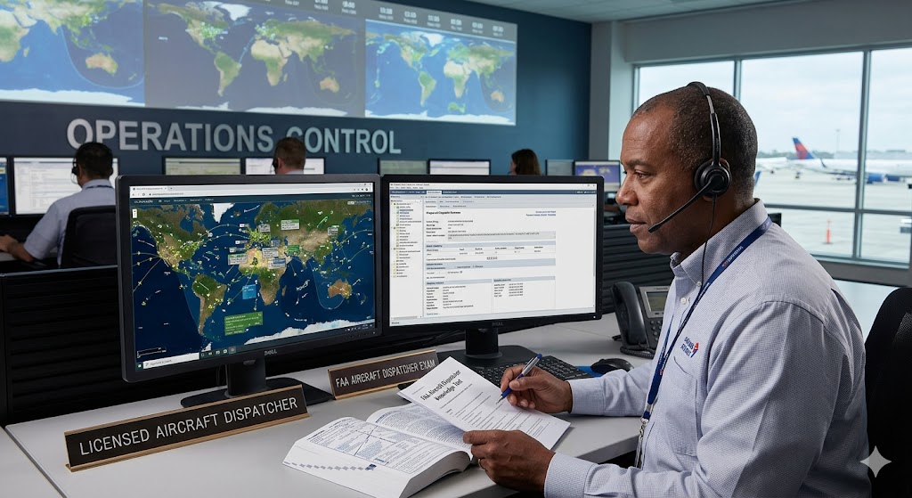 FAA Aircraft Dispatcher Practice Exam Banner