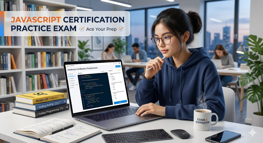 Javascript Certification Practice Test Banner