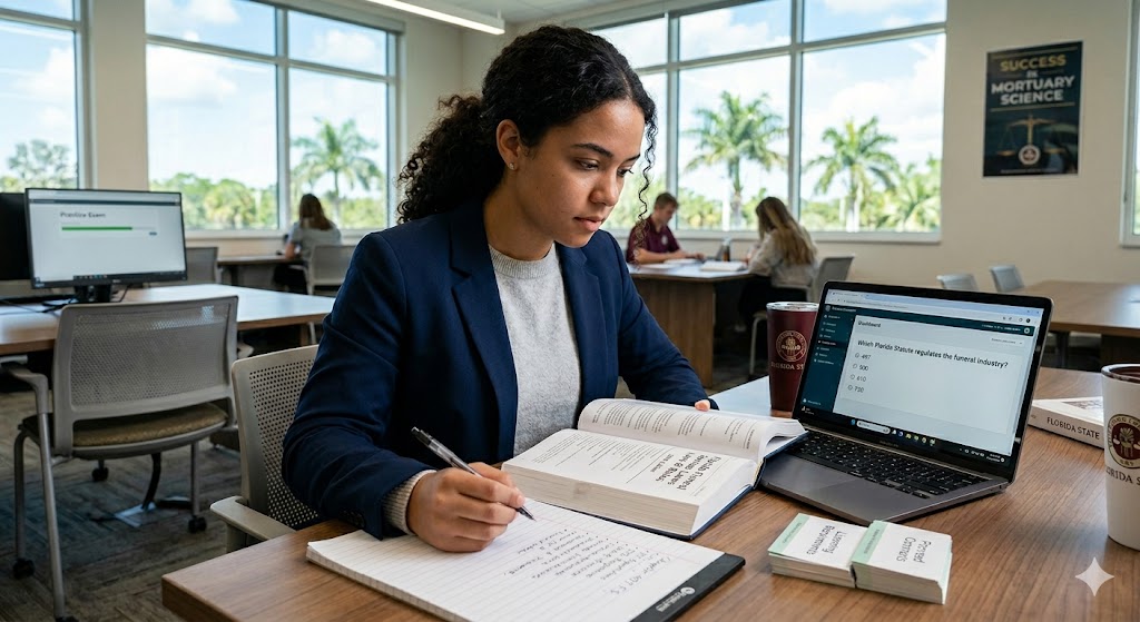 Florida Funeral Laws and Rules Practice Exam Banner
