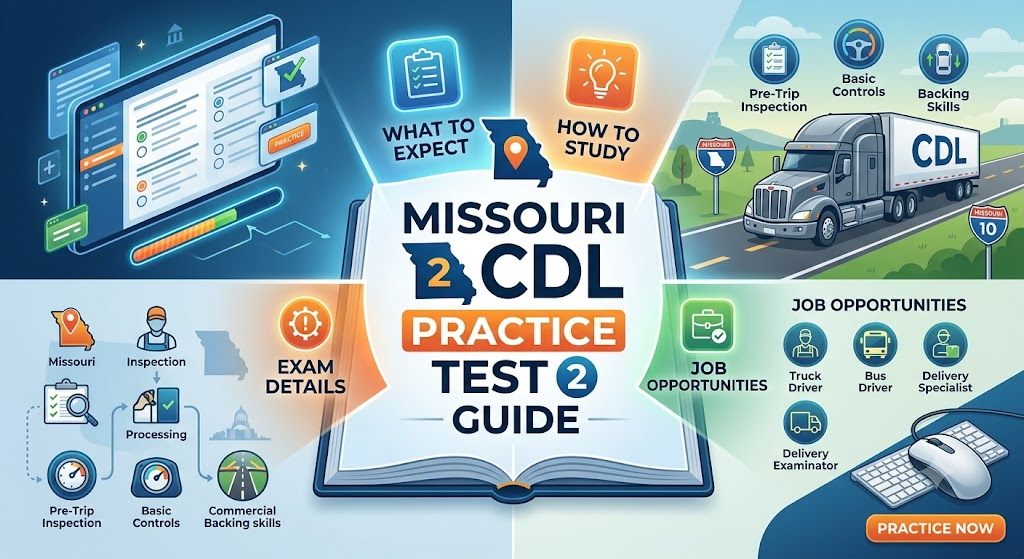 Missouri CDL Practice Test 2 Banner