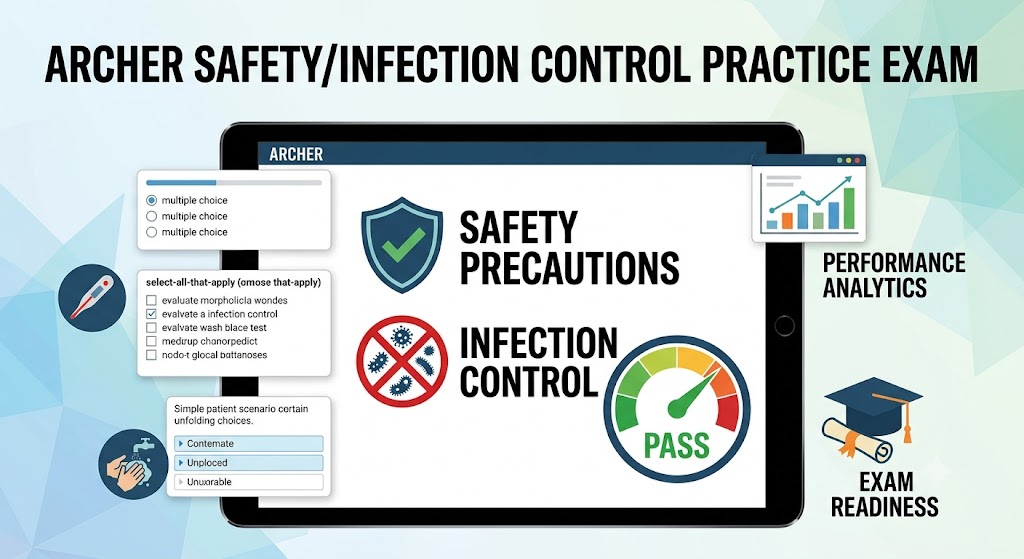 Archer Safety/Infection Control Practice Exam Banner