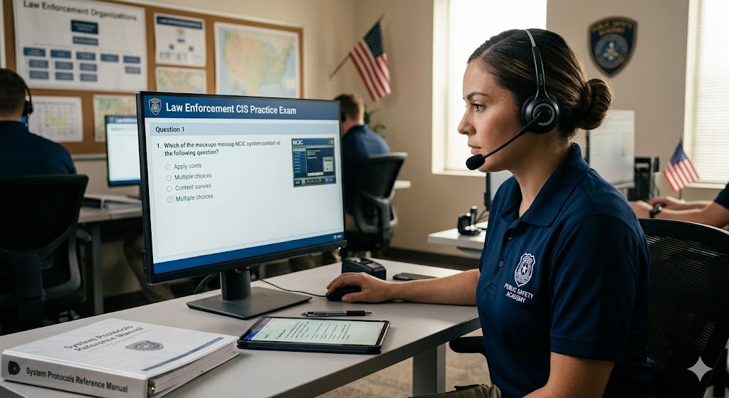 Law Enforcement Communication and Information System Practice Test Banner