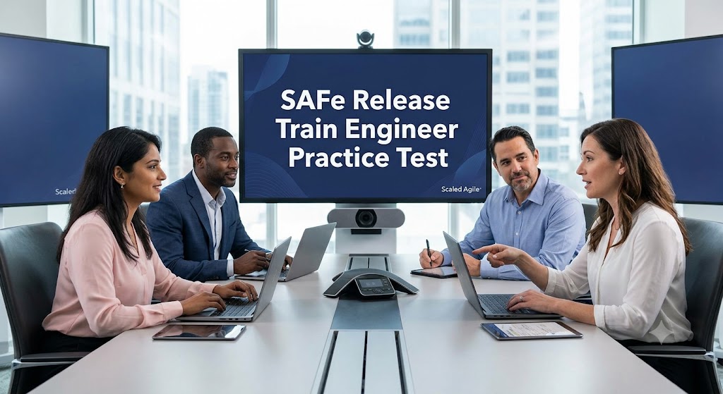 Scaled Agile Framework (SAFe) Release Train Engineer Practice Test Banner