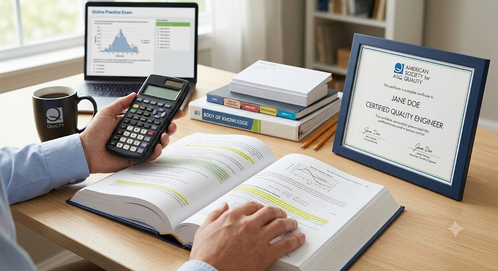 American Society for Quality Certification Practice Test Banner