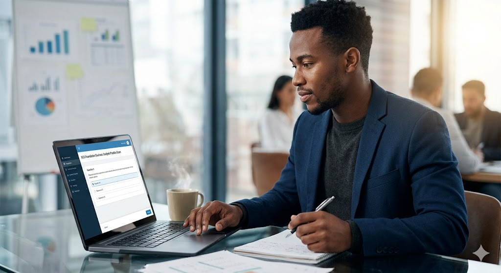 BCS Foundation Business Analysis Practice Exam Banner