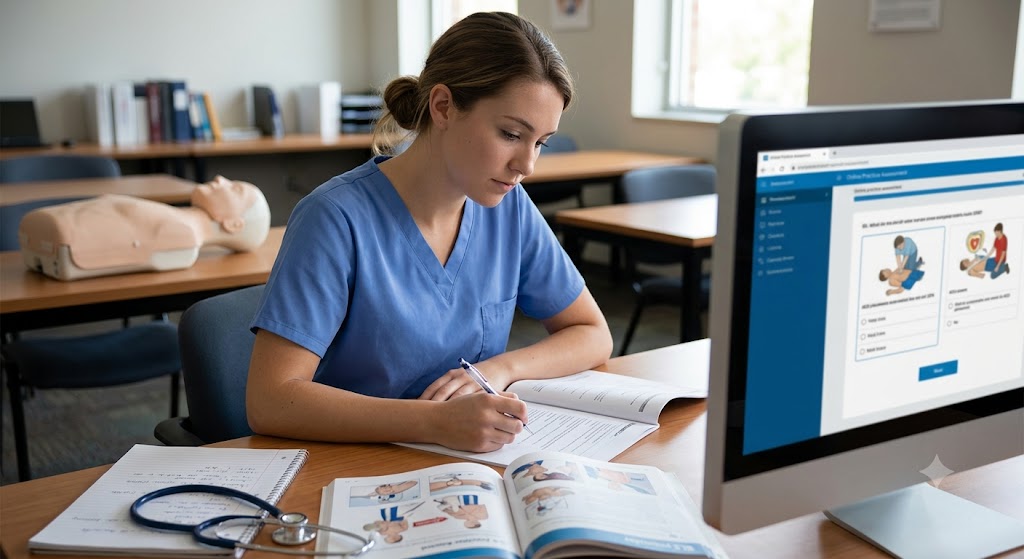 BLS Precourse Self Assessment Questions Answers Banner