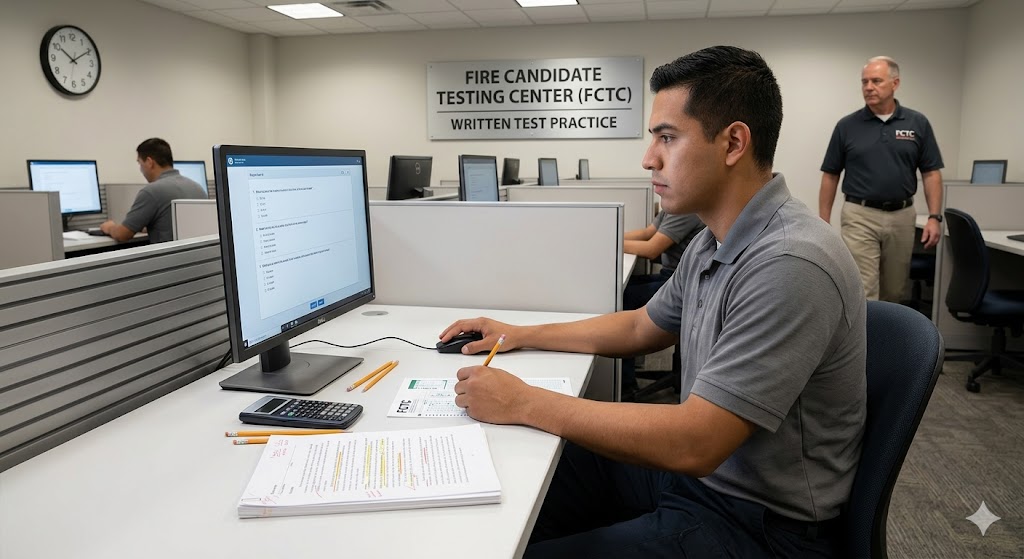 Firefighter Candidate Testing Center (FCTC) Written Test Practice Banner