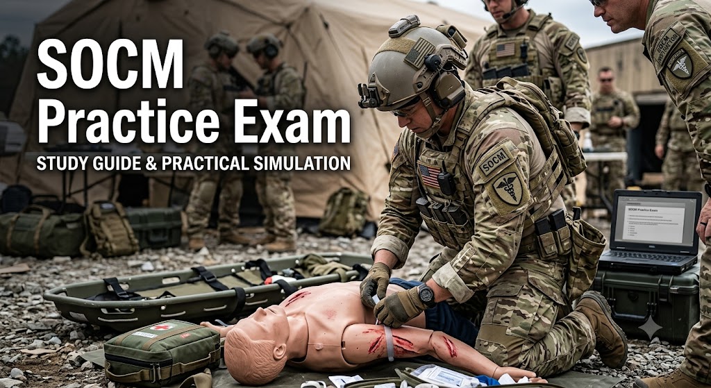 ATP Special Operations Combat Medic (SOCM) Practice Test Banner