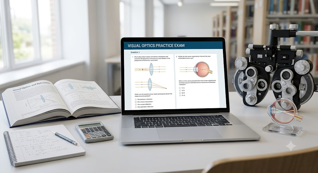 Visual Optics Practice Test Banner