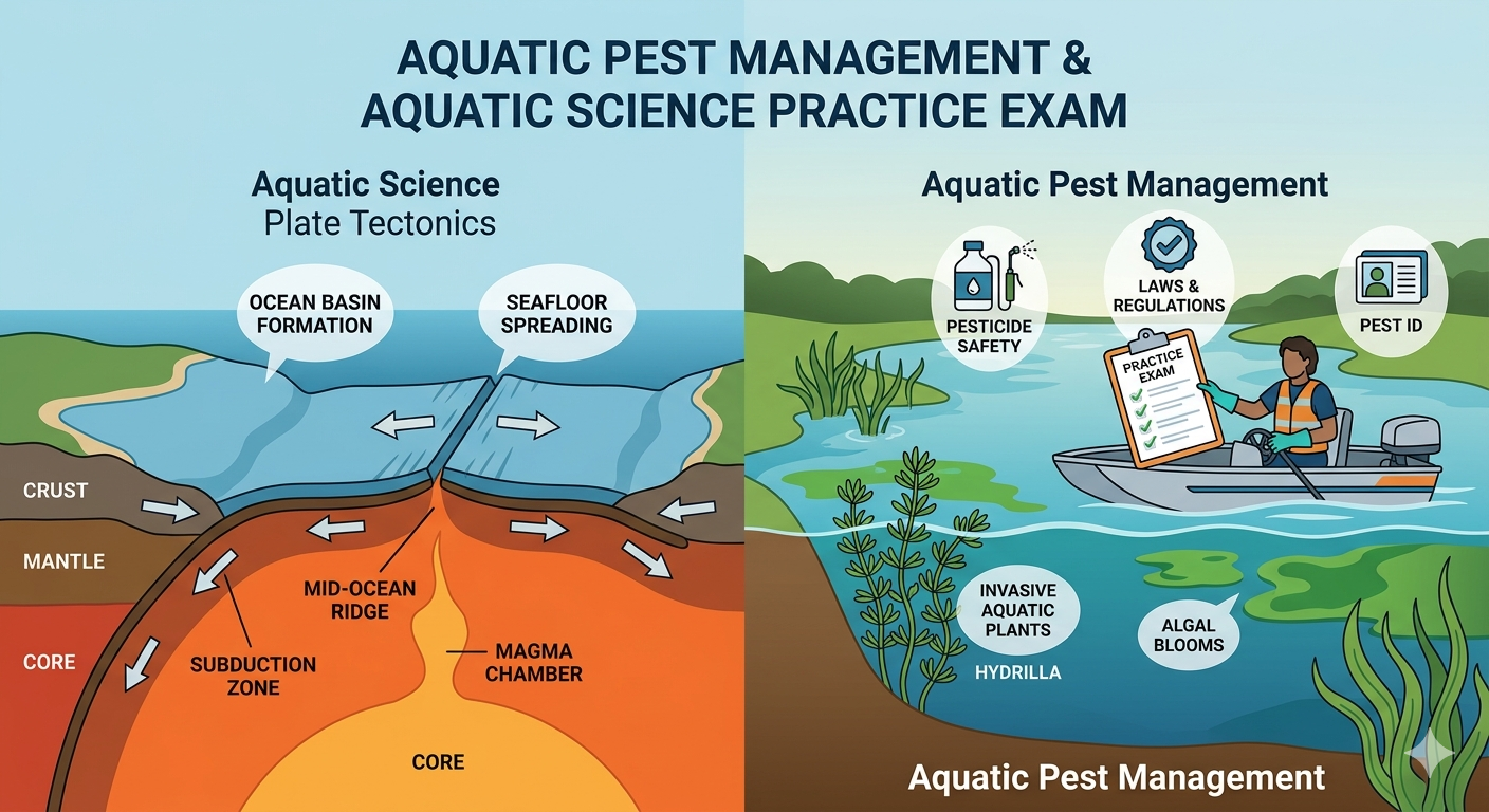 Aquatic Pest Management & Aquatic Science Practice Exam Banner
