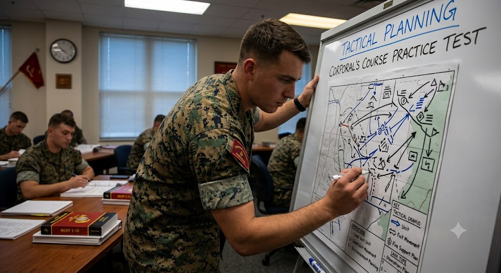 Tactical Planning Corporal's Course Practice Test Banner