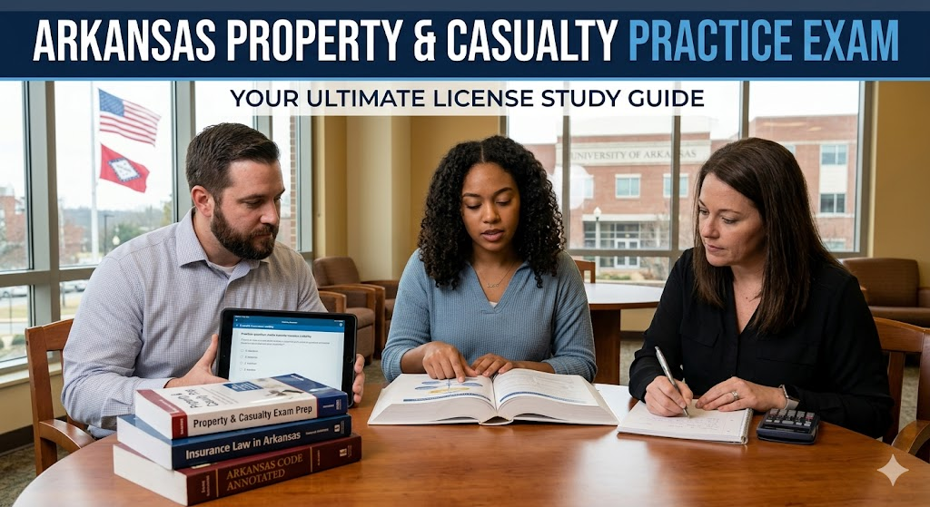 Arkansas Property and Casualty Practice Exam Banner