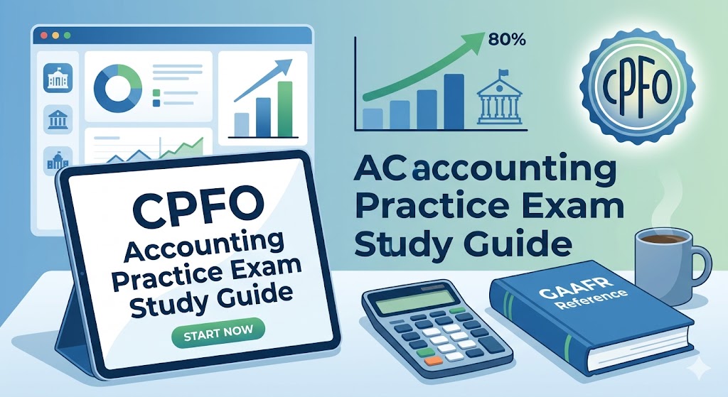 CPFO Accounting Practice Exam Banner