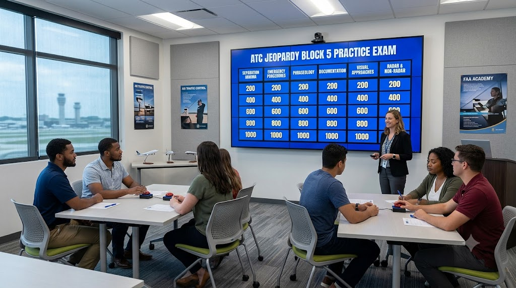 ATC Jeopardy Block 5 Practice Test Banner