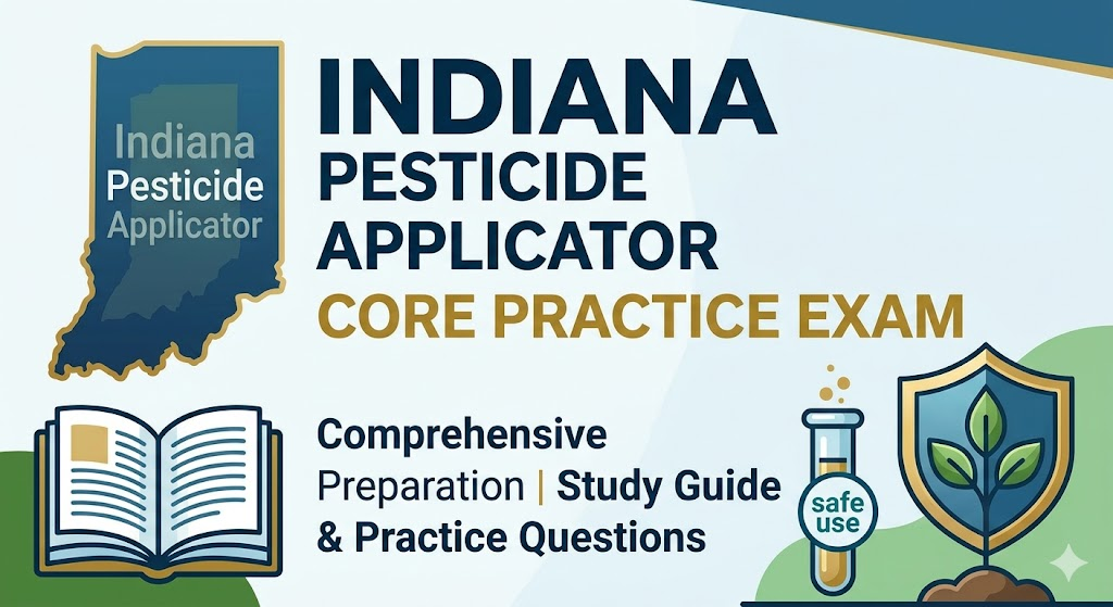 Indiana Pesticide Applicator Core Practice Exam Banner