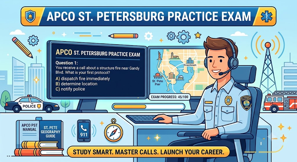 APCO St. Petersburg Practice Test Banner