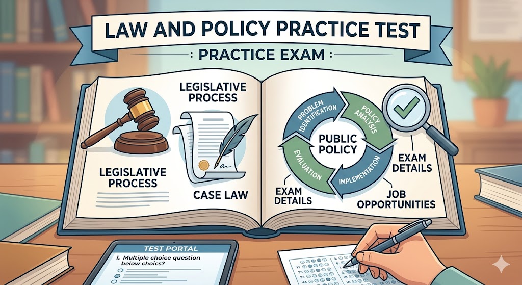 Law and Policy Practice Test Banner