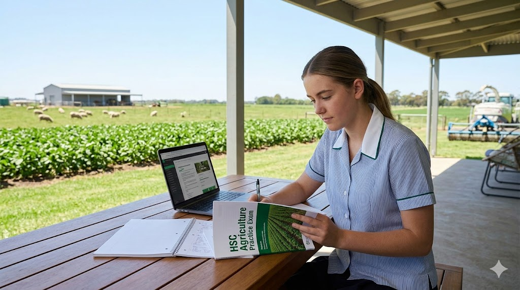 HSC Agriculture Practice Exam Banner