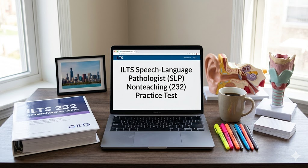 ILTS Speech-Language Pathologist (SLP): Nonteaching (232) Practice Test Banner