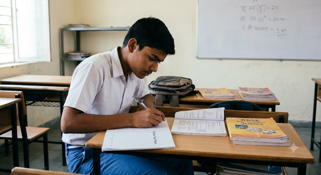 RBSE Secondary Practice Test & Exam Prep | India Banner
