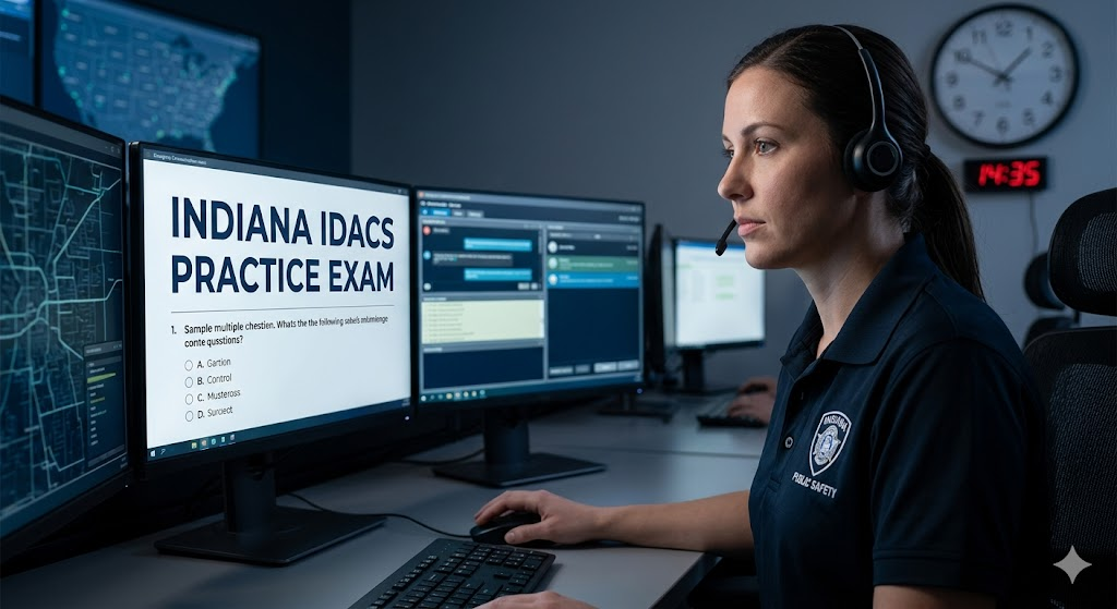 Indiana Data and Communications System (IDACS) Practice Test Banner