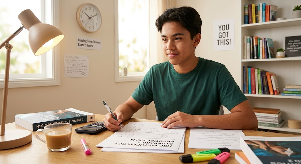 HSC Mathematics Standard 2 Practice Exam Banner