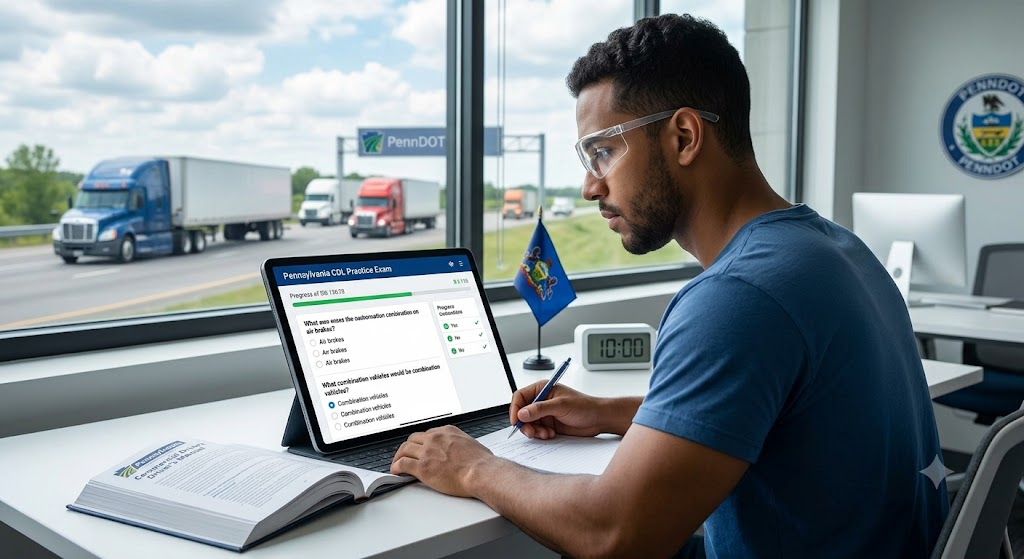 Pennsylvania CDL Practice Test Banner
