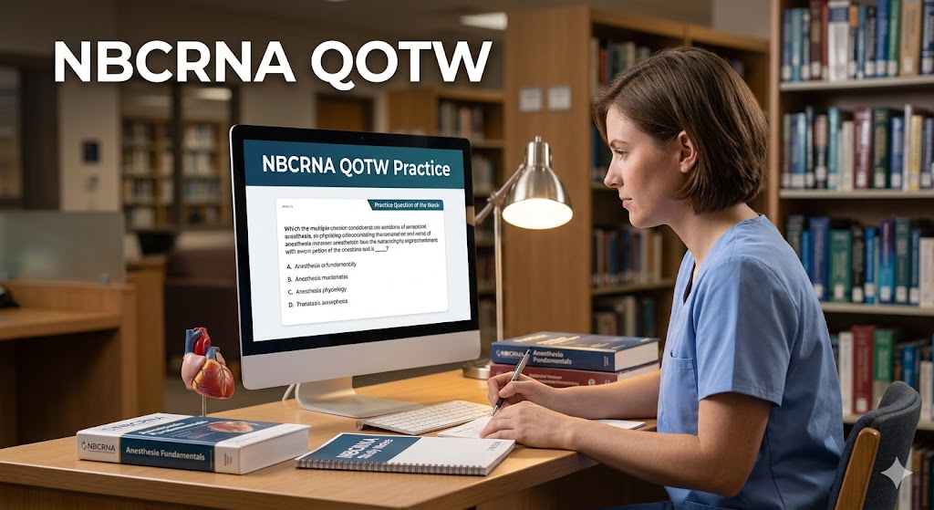 NBCRNA QOTW Practice Exam Banner