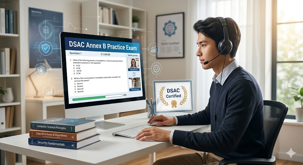 DSAC Annex B Practice Exam Banner