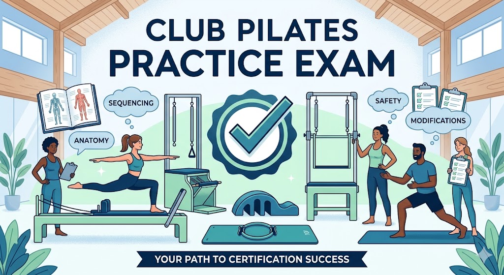 Club Pilates Practice Exam Banner