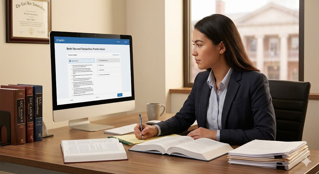 Barbri Secured Transactions Practice Test Banner