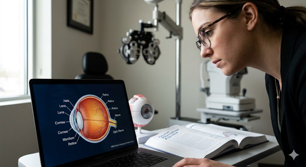 NBEO Ocular Physiology Practice Exam Banner